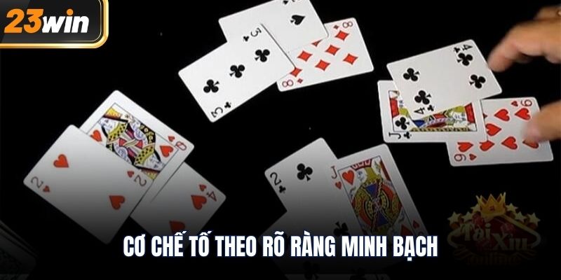 Cơ chế tố theo rõ ràng minh bạch